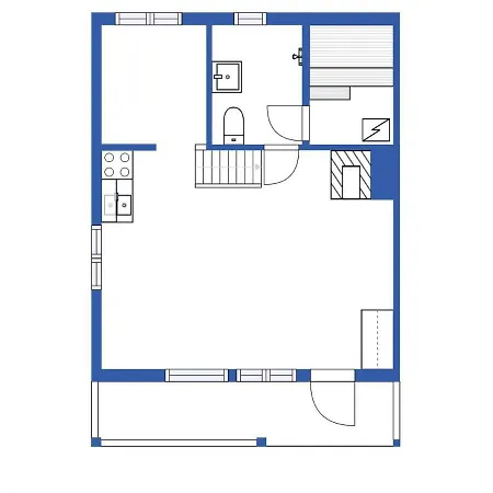 Holiday Home Kitkajoen Lomatuvat- Lohi Σπίτι διακοπών